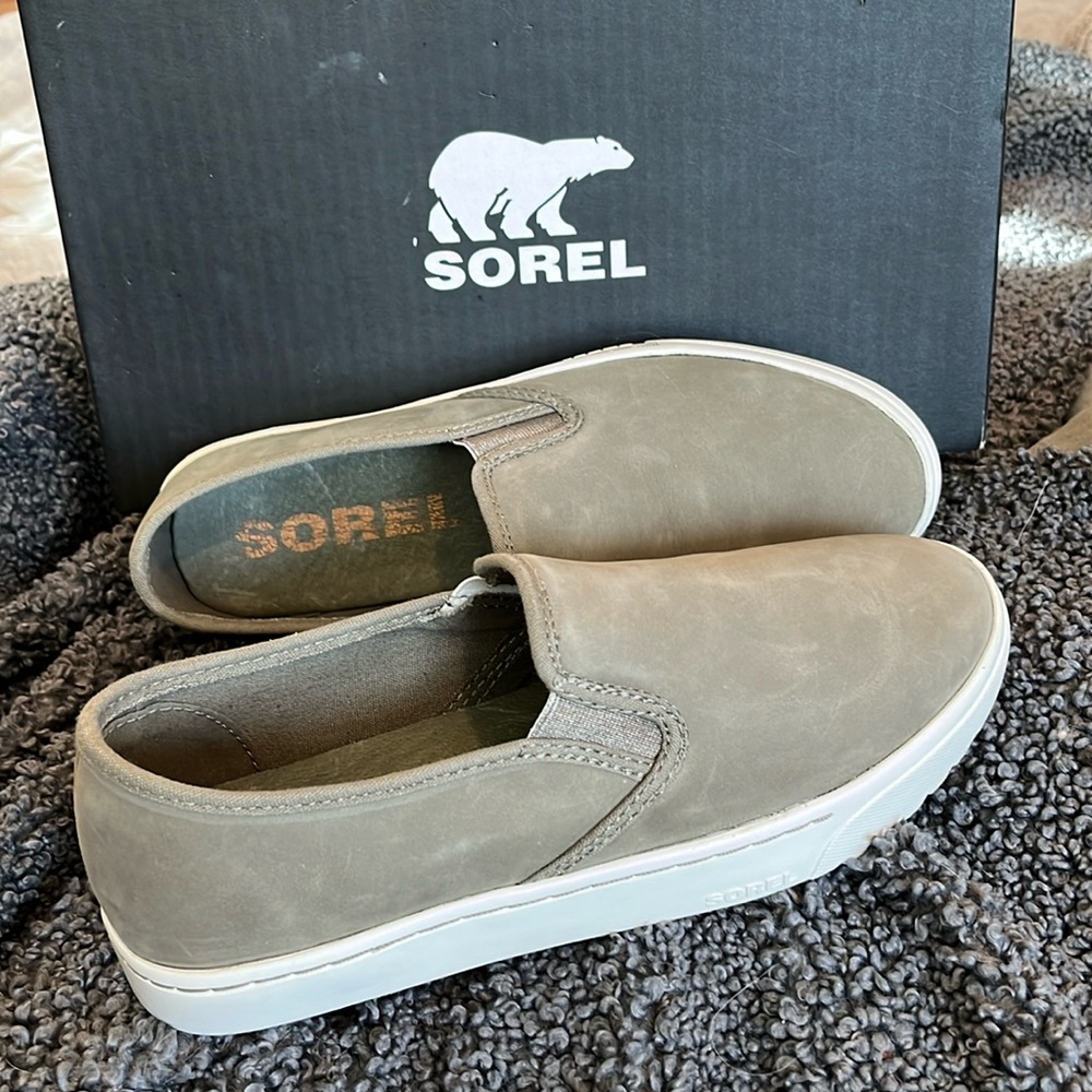 Sorel Camp Campsneak Slip-Ons Women's 7.5